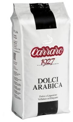 Кофе в зернах Carraro Dolci Arabica, арабика, 1000 г