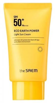 The Saem крем Eco Earth Power Light Sun, SPF 50, 50 г, 1 шт