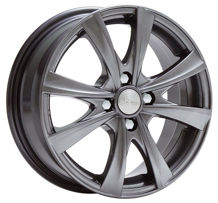 Колесный диск SKAD Мальта 5.5x14/4x100 D56.6 ET49 Графит Колесный диск SKAD Мальта 5.5x14/4x100 D56.6 ET49 Графит