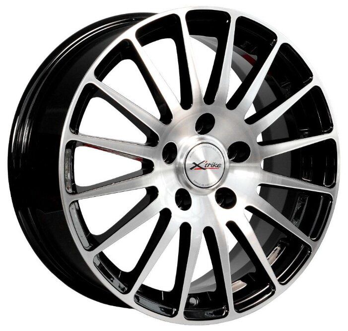 Колесный диск X'trike X-128 6.5x16/5x112 D66.6 ET38 BK/FP Колесный диск X'trike X-128 6.5x16/5x112 D66.6 ET38 BK/FP