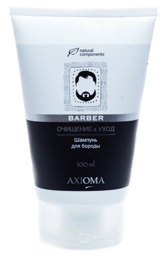 Axioma Шампунь для бороды Очищение и Уход, 100 мл Axioma Шампунь для бороды Очищение и Уход, 100 мл