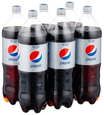 Газированный напиток Pepsi Light, 2 л, 6 шт.