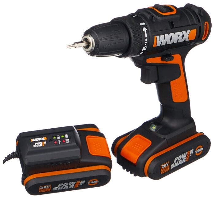Шуруповерт worx