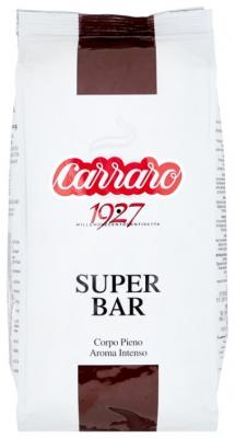 Кофе в зернах Carraro Super Bar, арабика/робуста, 1000 г