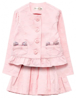 Комплект одежды Fleur de Vie размер 128, розовый