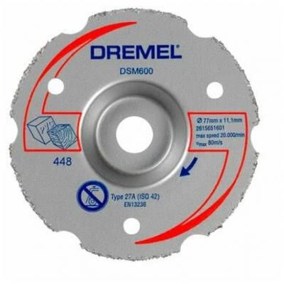 Диск многофункциональный DSM600 Dremel, 2615S600JB, для резки заподлицо