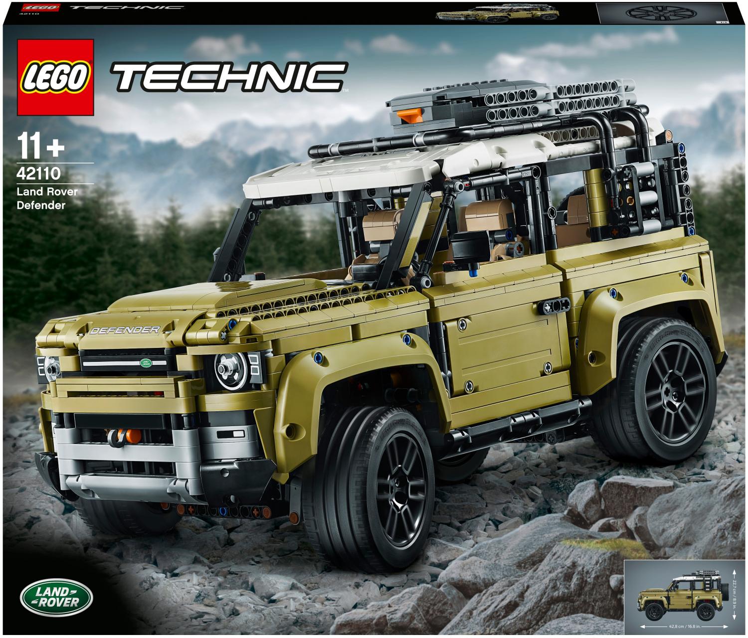 LEGO Technic 42110. Лего ленд Ровер Дефендер. LEGO Technic Defender 42110. LEGO Defender 42110.