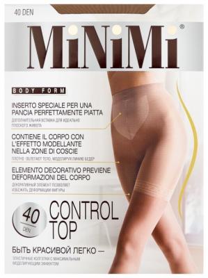 Колготки MiNiMi Control Top 40 den, размер 3-M, daino (бежевый)