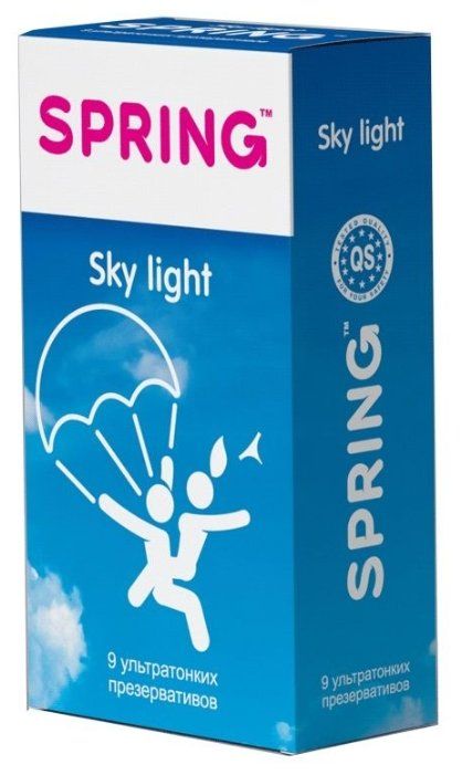 Презервативы Spring Sky Light (9 шт.) Презервативы Spring Sky Light (9 шт.)