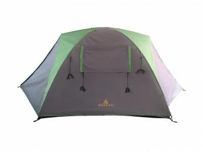 Палатка WoodLand Solar Tour 4 Alu серый/зеленый