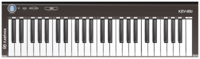 MIDI-клавиатура Axelvox KEY49j черный