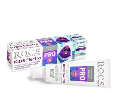 Зубная паста R.O.C.S. PRO Kids Electro 3+, 45 г