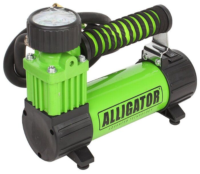 Автомобильный компрессор Alligator AL-300Z зеленый