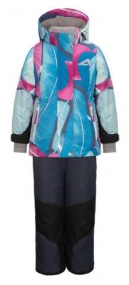 Комплект с брюками Oldos Лита AOAW21SU2T110 размер 146, розовый/голубой