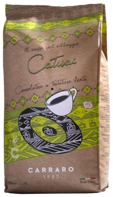 Кофе в зернах Carraro Catuai, арабика/робуста, 1000 г