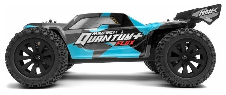 Радиоуправляемый трагги Maverick Quantum+ XT Flux 3S Stadium Truck RTR 4WD масштаб 1:10 2.4G, Blue - MV150300
