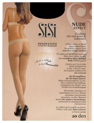 Колготки Sisi Nude Effect 20 den, размер 3-M, daino (бежевый)